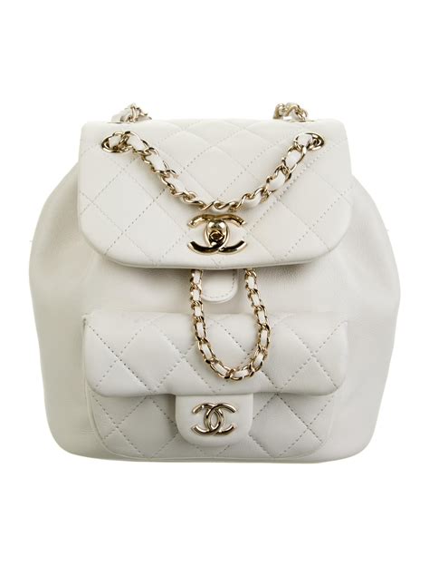 chanel gabrielle backpack black and white|Chanel duma backpack 2020.